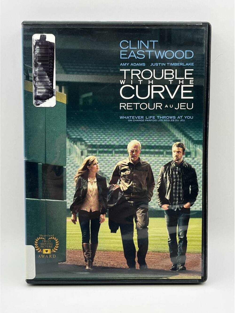 Trouble with the Curve DVD Widescreen Clint Eastwood Drama Robert Lorenz